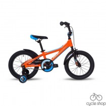 Велосипед 16" Pride Tiger оранжево-голубой 2018