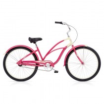 Велосипед 26" ELECTRA Cruiser Custom 3i Ladie's Strawberry/Cream