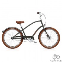 Велосипед ELECTRA Townie Balloon 3i Men's army Grey EQ