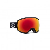 Маска Electric 20/21 EGG Matte Black Brose/Red Chrome