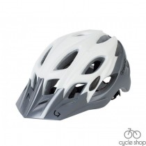 Шлем Green Cycle Enduro бело-серый