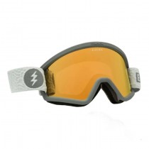 Маска Electric 24/25 Hex Flood Grey / Gold Chrome + Yellow