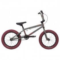 Велосипед 16" Stolen AGENT 2020 MATTE RAW SILVER W/ RED TIRED